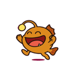 のんびりチョウチンアンコウ@SFW（個別スタンプ：1）