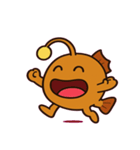 のんびりチョウチンアンコウ@SFW（個別スタンプ：4）