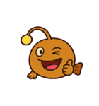 のんびりチョウチンアンコウ@SFW（個別スタンプ：7）