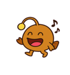 のんびりチョウチンアンコウ@SFW（個別スタンプ：9）