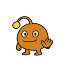 のんびりチョウチンアンコウ@SFW（個別スタンプ：10）