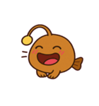 のんびりチョウチンアンコウ@SFW（個別スタンプ：16）