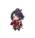 ちび姫武将スタンプ・紅ノ陣！（個別スタンプ：2）