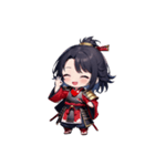 ちび姫武将スタンプ・紅ノ陣！（個別スタンプ：4）