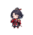 ちび姫武将スタンプ・紅ノ陣！（個別スタンプ：5）