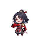 ちび姫武将スタンプ・紅ノ陣！（個別スタンプ：9）