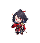 ちび姫武将スタンプ・紅ノ陣！（個別スタンプ：10）