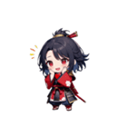 ちび姫武将スタンプ・紅ノ陣！（個別スタンプ：16）