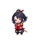 ちび姫武将スタンプ・紅ノ陣！（個別スタンプ：25）