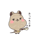 クオッカのクオちゃん（個別スタンプ：16）