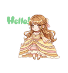これが本当のスイーツ女子（個別スタンプ：21）