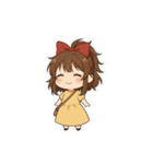 チャッピーのかわいい表現（個別スタンプ：1）
