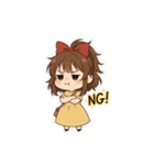 チャッピーのかわいい表現（個別スタンプ：15）