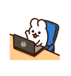 やしゅしのうさぎ-3（個別スタンプ：9）