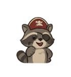 かいぞくあらいぐま たからクルー（個別スタンプ：2）