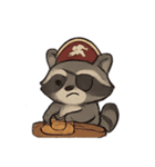 かいぞくあらいぐま たからクルー（個別スタンプ：13）