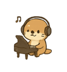 カワウソピアニスト メロディのまいにち（個別スタンプ：2）