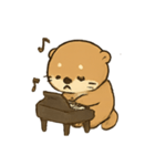 カワウソピアニスト メロディのまいにち（個別スタンプ：15）
