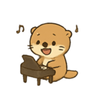 カワウソピアニスト メロディのまいにち（個別スタンプ：19）