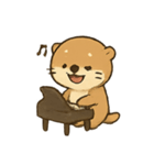 カワウソピアニスト メロディのまいにち（個別スタンプ：24）