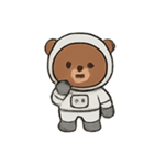 うちゅうたんけんぐま コズミックぼうけん（個別スタンプ：2）
