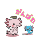 ウーパくん ささやき天使と悪魔（個別スタンプ：6）