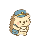 ハリネズミ郵便やさん しあわせポスト（個別スタンプ：1）