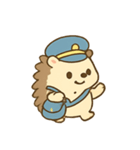 ハリネズミ郵便やさん しあわせポスト（個別スタンプ：2）