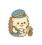 ハリネズミ郵便やさん しあわせポスト（個別スタンプ：5）