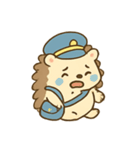 ハリネズミ郵便やさん しあわせポスト（個別スタンプ：6）