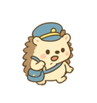 ハリネズミ郵便やさん しあわせポスト（個別スタンプ：7）