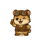 スチームパンクはむ てづくりパレード（個別スタンプ：7）