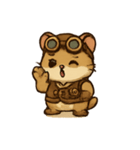 スチームパンクはむ てづくりパレード（個別スタンプ：9）