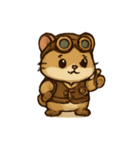 スチームパンクはむ てづくりパレード（個別スタンプ：10）