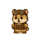 スチームパンクはむ てづくりパレード（個別スタンプ：15）