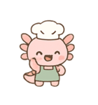 シェフウーパールーパー すいーとキッチン（個別スタンプ：3）