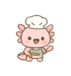 シェフウーパールーパー すいーとキッチン（個別スタンプ：4）