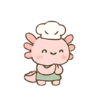 シェフウーパールーパー すいーとキッチン（個別スタンプ：14）