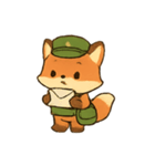 きつね郵便屋 森の配達日和（個別スタンプ：5）