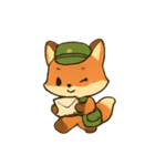 きつね郵便屋 森の配達日和（個別スタンプ：7）