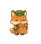 きつね郵便屋 森の配達日和（個別スタンプ：8）