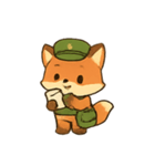 きつね郵便屋 森の配達日和（個別スタンプ：9）