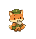 きつね郵便屋 森の配達日和（個別スタンプ：10）