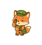 きつね郵便屋 森の配達日和（個別スタンプ：16）