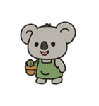 コアラガーデナー みどりのまいにち（個別スタンプ：1）