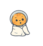 宇宙ねこ オレンジタビーの冒険（個別スタンプ：3）