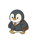 通勤ペンギン のんびり出勤日記（個別スタンプ：8）