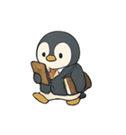 通勤ペンギン のんびり出勤日記（個別スタンプ：9）