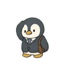 通勤ペンギン のんびり出勤日記（個別スタンプ：16）
