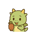 まっちゃベビードラゴン まいにちパレード（個別スタンプ：12）